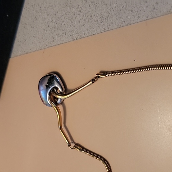 Artistry Gold Silver Tone Necklace - Picture 4 of 4